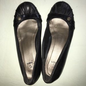 Black Kitten Pumps with New Bottoms!